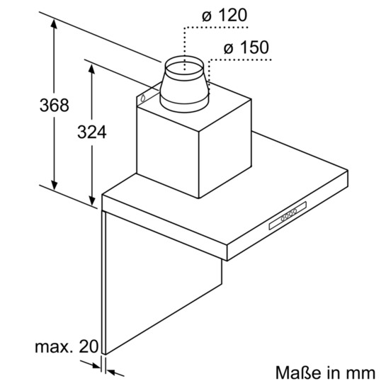 Вытяжка BOSCH DWB 09 W 651 купить с доставкой по Москве и Московской области в интернет-магазине АваТехно