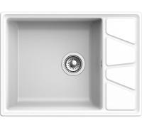 Кухонная мойка GRANFEST GF-V-680L белый