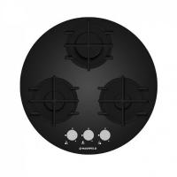 Газовая поверхность MAUNFELD MGHG.53.19B_BLACK GLASS_Round