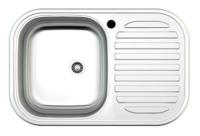 Кухонная мойка Zigmund & Shtain Rechteck 730.8 linen + сифон