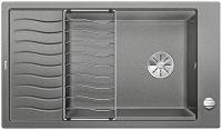 Кухонная мойка BLANCO Elon XL 8 S SILGRANIT PuraDur клапан-автомат InFino® алюметаллик гранит 524862
