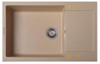 Кухонная мойка Zigmund & Shtain Rechteck 780.490 топленое молоко