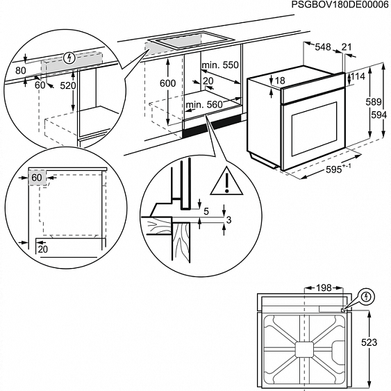 Духовой шкаф ZANUSSI OPZA 4330 B купить с доставкой по Москве и Московской области в интернет-магазине АваТехно