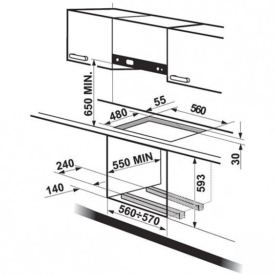 Поверхность ELECTROLUX ehg 6435 x купить с доставкой по Москве и Московской области в интернет-магазине АваТехно