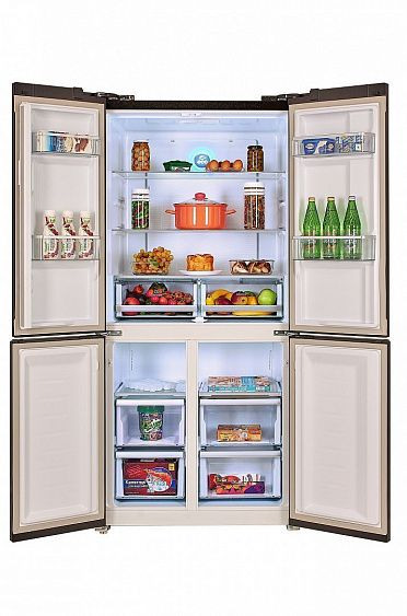 Холодильник HIBERG RFQ-490DX NFGQ inverter купить с доставкой по Москве и Московской области в интернет-магазине АваТехно