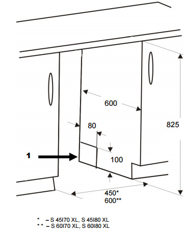 Посудомоечная машина KAISER S45 I 60 XL купить с доставкой по Москве и Московской области в интернет-магазине АваТехно