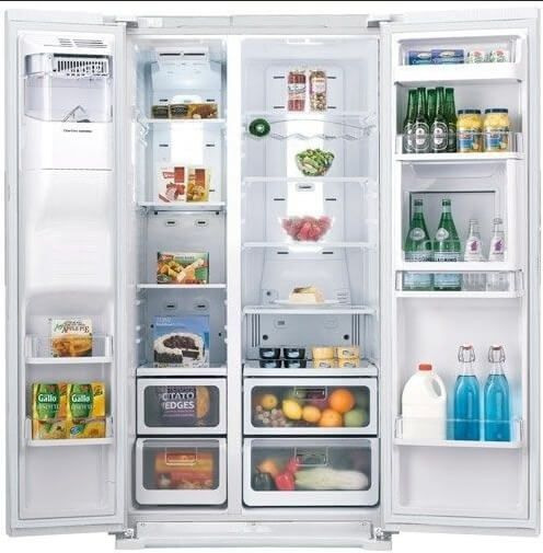 Холодильник Samsung RSH7PNSW белый купить с доставкой по Москве и Московской области в интернет-магазине АваТехно