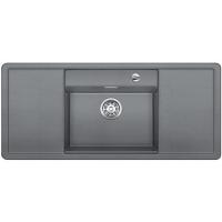 Кухонная мойка BLANCO alaros 6s аксессуары из черного стекла (516557) алюметаллик