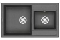 Кухонная мойка GRANULA GR-8201 графит