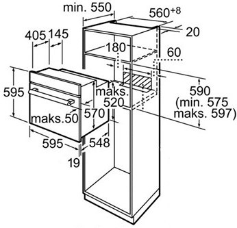 Духовой шкаф  SIEMENS hb63as521 купить с доставкой по Москве и Московской области в интернет-магазине АваТехно