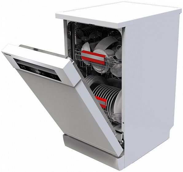 Посудомоечная машина TOSHIBA DW-10F1(W)-RU купить с доставкой по Москве и Московской области в интернет-магазине АваТехно