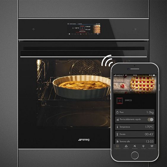Духовой шкаф SMEG SFP6606WTPNX купить с доставкой по Москве и Московской области в интернет-магазине АваТехно