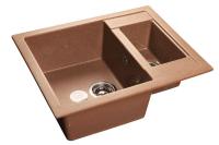 Кухонная мойка GRANFEST Quadro GF-Q610K терракот