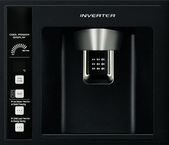 Холодильник  HITACHI r-w662 fpu3x gbk черный купить с доставкой по Москве и Московской области в интернет-магазине АваТехно