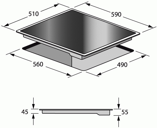 Поверхность KAISER kct 6406 fi avant купить с доставкой по Москве и Московской области в интернет-магазине АваТехно