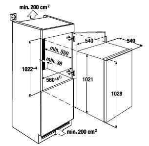 Морозильник KUPPERSBUSCH ite 1370-2 купить с доставкой по Москве и Московской области в интернет-магазине АваТехно