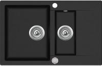 Мойка кухонная TEKA Clivo 60B-TQ чёрный металлик (art.40148020)