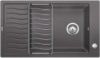 Кухонная мойка BLANCO ELON XL 8 S Silgranit PuraDur 520485  тёмная скала