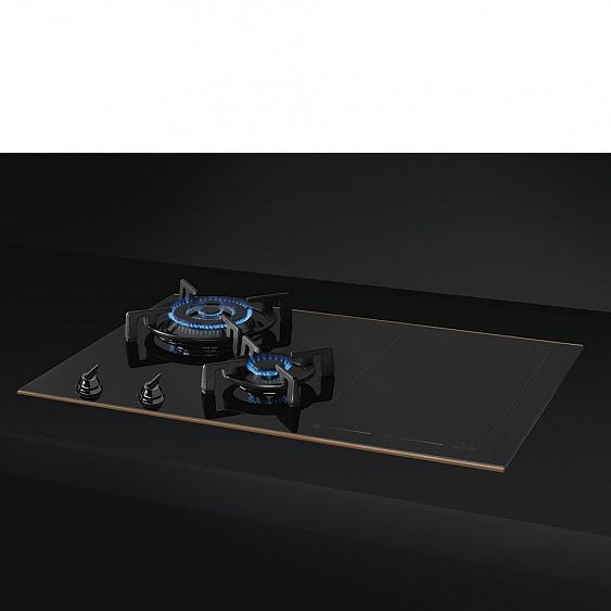 Комбинированная варочная панель Smeg PM6721WLDR купить с доставкой по Москве и Московской области в интернет-магазине АваТехно