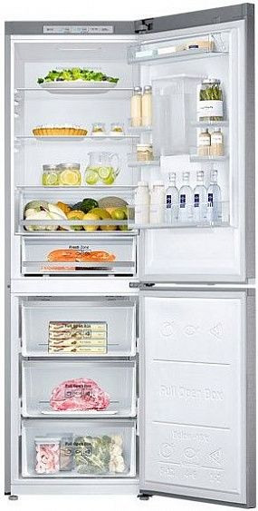 Холодильник Samsung RB38J7515SR нержавеющая сталь купить с доставкой по Москве и Московской области в интернет-магазине АваТехно