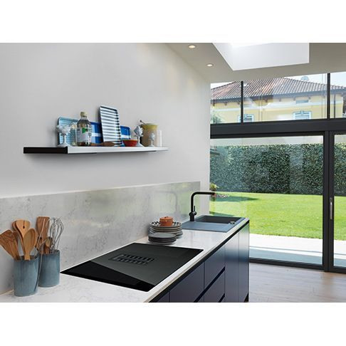 Варочная панель со встроенной вытяжкой FRANKE FMA 839 HI черное стекло купить с доставкой по Москве и Московской области в интернет-магазине АваТехно