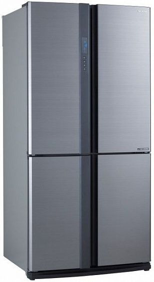 Холодильник Sharp SJ-EX770FSL серебристый купить с доставкой по Москве и Московской области в интернет-магазине АваТехно