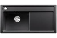 Кухонная мойка Blanco ZENAR XL 6 S чаша слева, доска стекло клапан-автомат InFino® антрацит гранит 523974