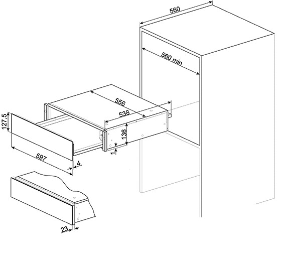 Ящик сомелье SMEG CPS115S купить с доставкой по Москве и Московской области в интернет-магазине АваТехно