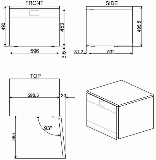 Встраиваемый винный шкаф SMEG CVF318XS купить с доставкой по Москве и Московской области в интернет-магазине АваТехно