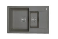 Кухонная мойка FLORTEK Консул 760К черный (23.025.D0760.102)