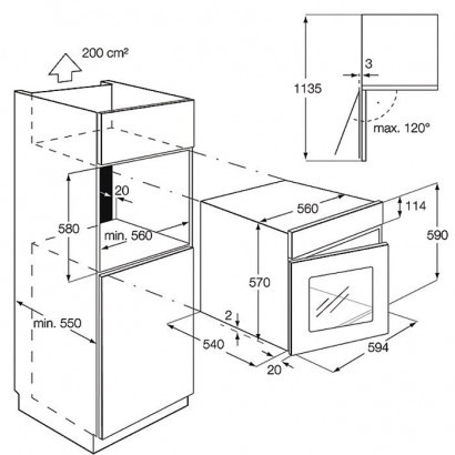 Духовой шкаф AEG be 7714000 m купить с доставкой по Москве и Московской области в интернет-магазине АваТехно
