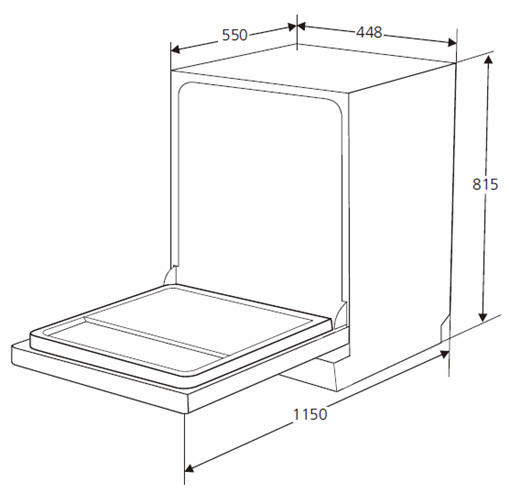 Посудомоечная машина KUPPERSBERG GLM 4575 купить с доставкой по Москве и Московской области в интернет-магазине АваТехно