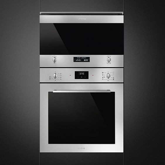 Микроволновая печь SMEG MP322X1 купить с доставкой по Москве и Московской области в интернет-магазине АваТехно