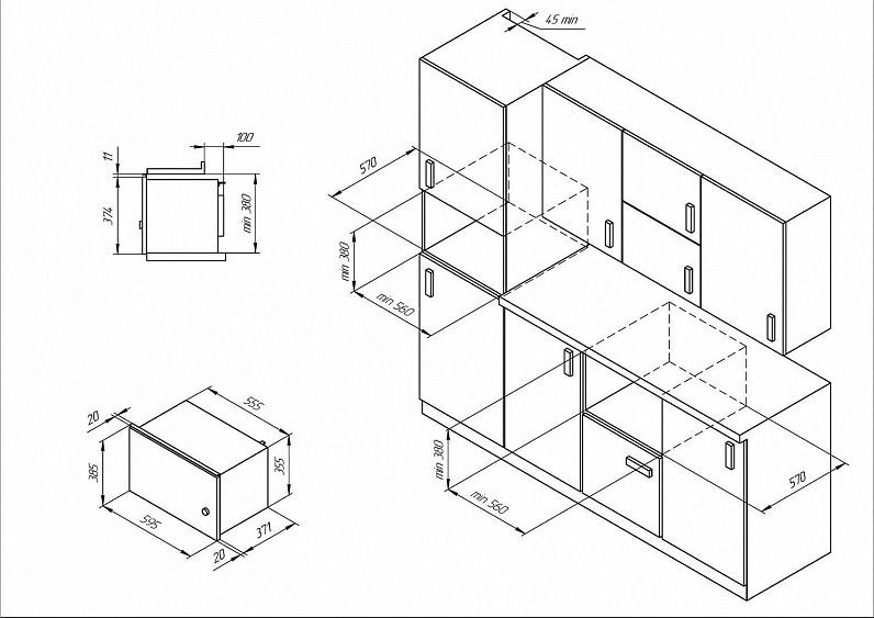 Kuppersberg hmw 650 bx схема встраивания
