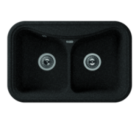 Кухонная мойка FLORENTINA Крит 780А чёрный