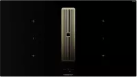 Индукционная панель с вытяжкой KMI 9850.1 SR-E Gold