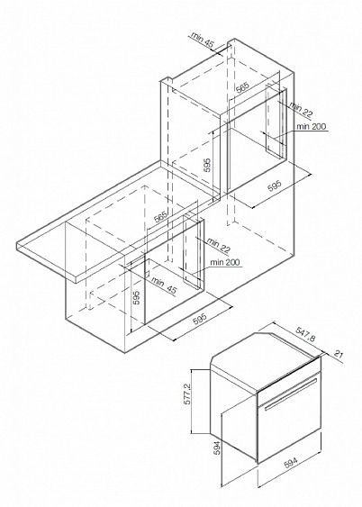 Духовой шкаф  GRAUDE BM 60.2 E купить с доставкой по Москве и Московской области в интернет-магазине АваТехно