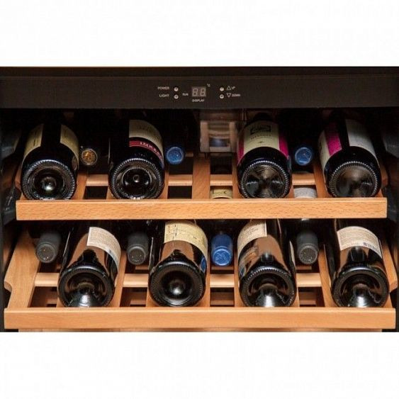 Винный шкаф IP INDUSTRIE CEXP 45-6 RU (цвет - дуб) купить с доставкой по Москве и Московской области в интернет-магазине АваТехно