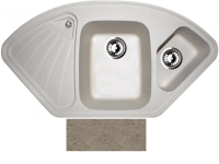 Кухонная мойка ZIGMUND & SHTAIN eckig 1000.2 речной песок