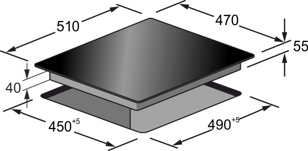 Поверхность KAISER kct 3945 купить с доставкой по Москве и Московской области в интернет-магазине АваТехно
