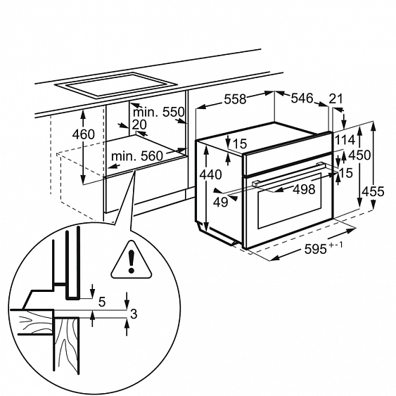 Духовой шкаф ELECTROLUX EVY 0946 BAX купить с доставкой по Москве и Московской области в интернет-магазине АваТехно