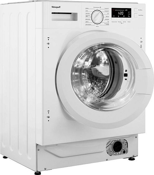 Встраиваемая стиральная машина Weissgauff WMI 6147 Inverter Steam купить с доставкой по Москве и Московской области в интернет-магазине АваТехно
