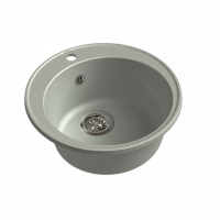 Кухонная мойка GRANFEST QUARZ GF-Z 08 D480 серый