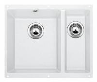 Кухонная мойка BLANCO subline 350/150-u ceramic puraplus глянцевый белый