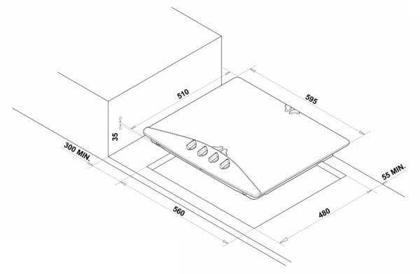 Поверхность ZIGMUND & SHTAIN gn 144.61 s купить с доставкой по Москве и Московской области в интернет-магазине АваТехно