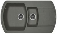 Кухонная мойка FLORENTINA нире 860 К черный (20.205.D0860.102)
