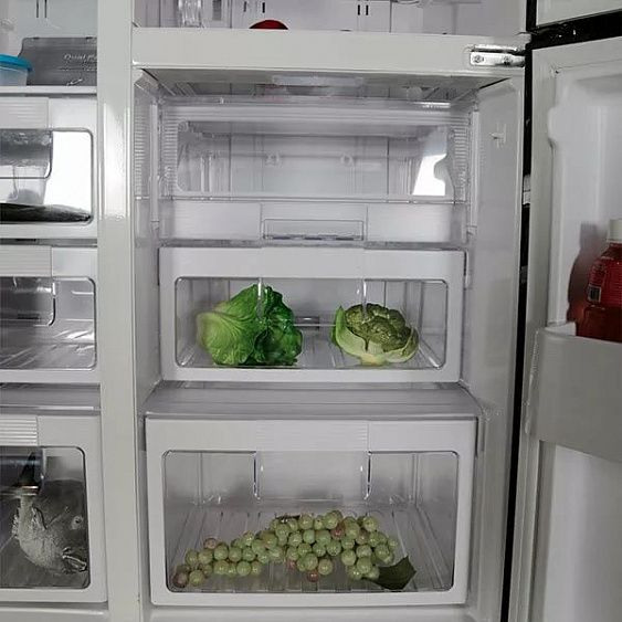 Холодильник side-by-side HITACHI r-m702 gpu2 gbk купить с доставкой по Москве и Московской области в интернет-магазине АваТехно