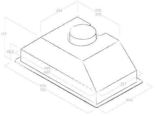 Вытяжка ELICA ERA C IX/A/72 купить с доставкой по Москве и Московской области в интернет-магазине АваТехно