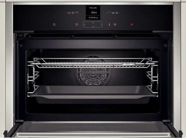 Компактный духовой шкаф Neff C17MR02N0 купить с доставкой по Москве и Московской области в интернет-магазине АваТехно