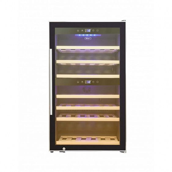Винный шкаф COLDVINE C66-KBF2 купить с доставкой по Москве и Московской области в интернет-магазине АваТехно